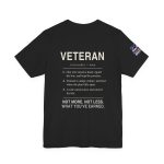 VETERAN — Earned for Life Tee - Image 3