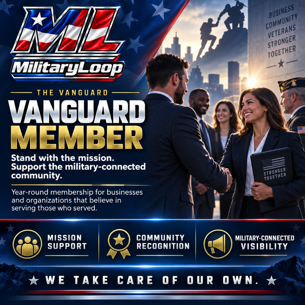 Military Loop Vanguard Member organizational membership supporting the military-connected community